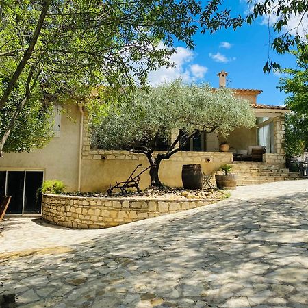 Magnifique Villa Typique Du Sud Avec Piscine Privee Et Jardin Mediterraneen Saint-Vincent-de-Barbeyrargues Exteriér fotografie